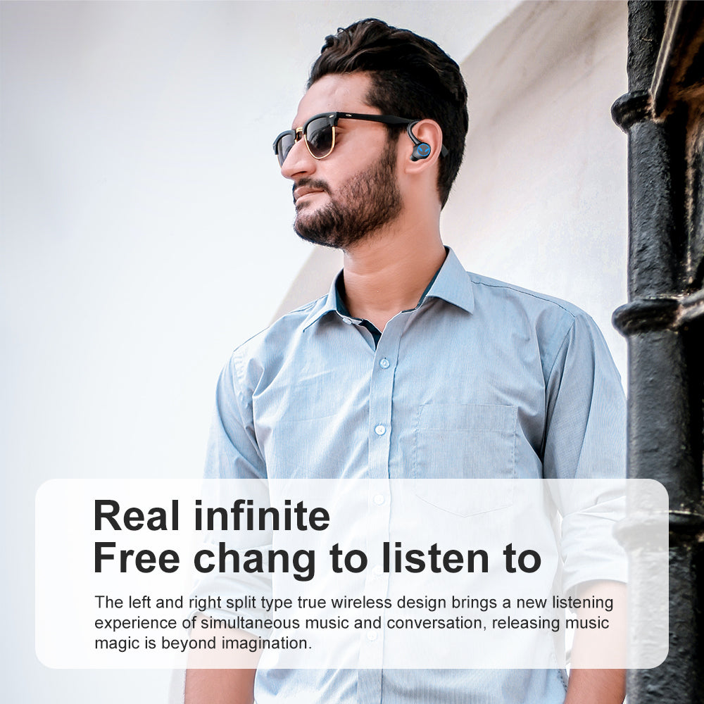 Q25 TWS Earbuds In-ear Wireless Headset Bluetooth 5.1 Earphone Waterproof Noise Reduction Design Sports Earhook Headphone Q25 TWS Earbuds In-ear Wireless Headset Bluetooth 5.1 Earphone Waterproof Noise Reduction Design Sports Earhook Headphone